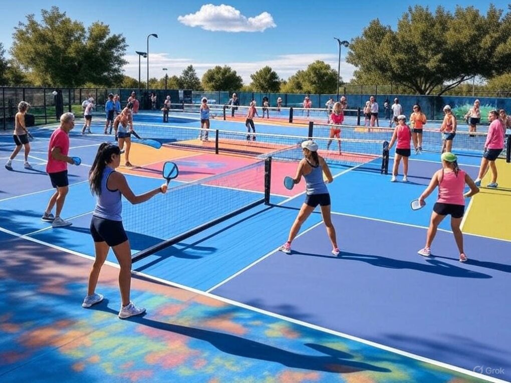 pickleball etiquette, pickleball court manners, beginner pickleball, pickleball matches, pickleball players, pickleball community 2025, USA court sports