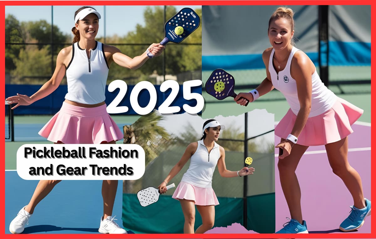 pickleball fashion, pickleball gear, pickleball trends 2025, pickleball equipment